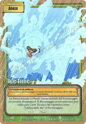 SH-W04 Ice Time rara foil -NEAR MINT-