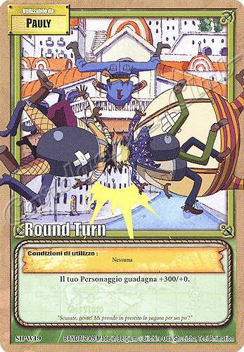 SH-W19 Round Turn comune -NEAR MINT-