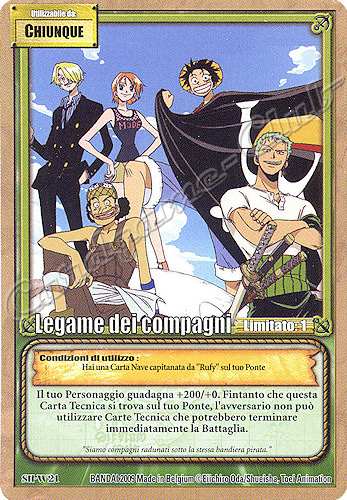 SH-W21 Legame dei Compagni comune -NEAR MINT-