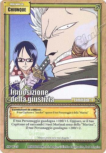 SH-W23 Imposizione della Giustizia comune -NEAR MINT-