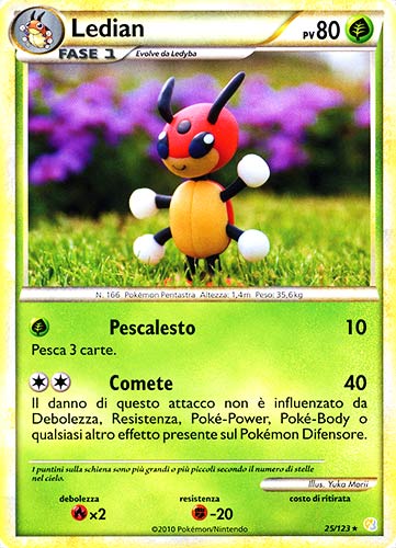 025 / 123 Ledian rara (IT) -NEAR MINT-