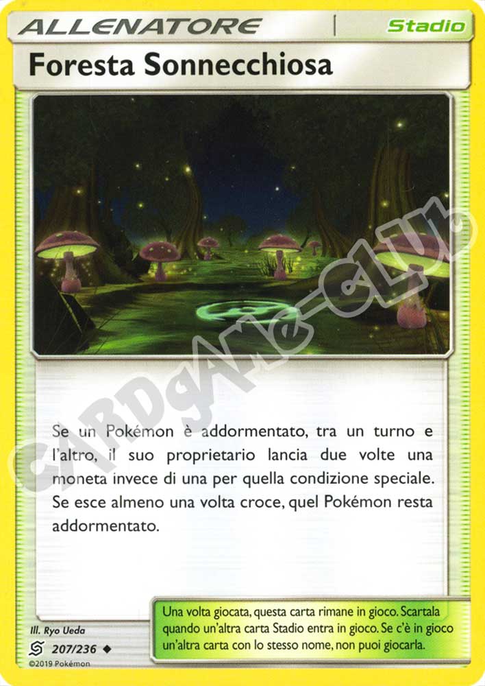 207 / 236 Foresta Sonnecchiosa non comune normale (IT) -NEAR MINT-