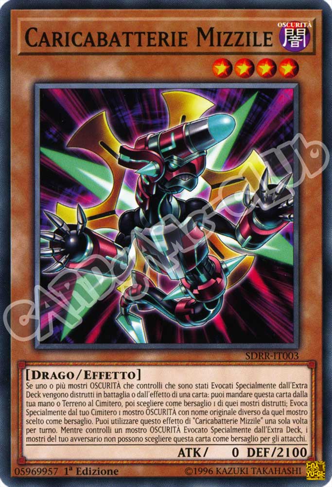 SDRR-IT003 Caricabatterie Mizzile comune 1a Edizione (IT) -NEAR MINT-