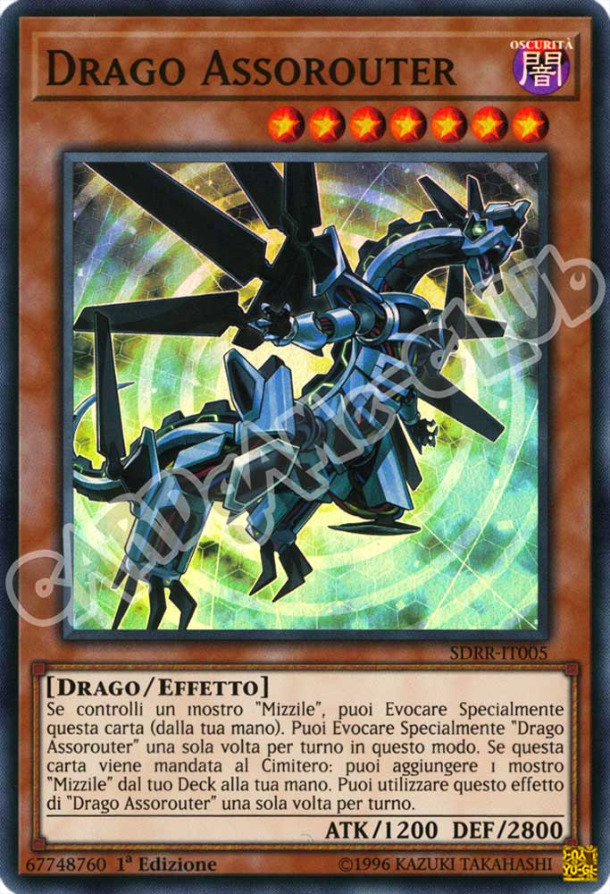 SDRR-IT005 Drago Assorouter super rara 1a Edizione (IT) -NEAR MINT-