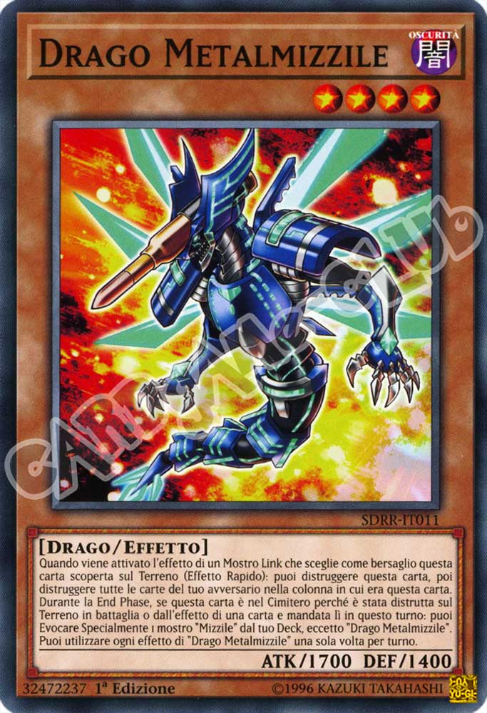 SDRR-IT011 Drago Metalmizzile comune 1a Edizione (IT) -NEAR MINT-