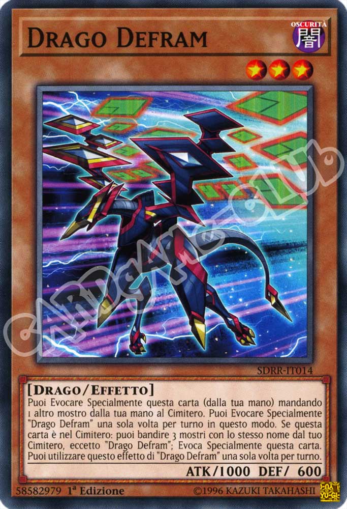 SDRR-IT014 Drago Defram comune 1a Edizione (IT) -NEAR MINT-