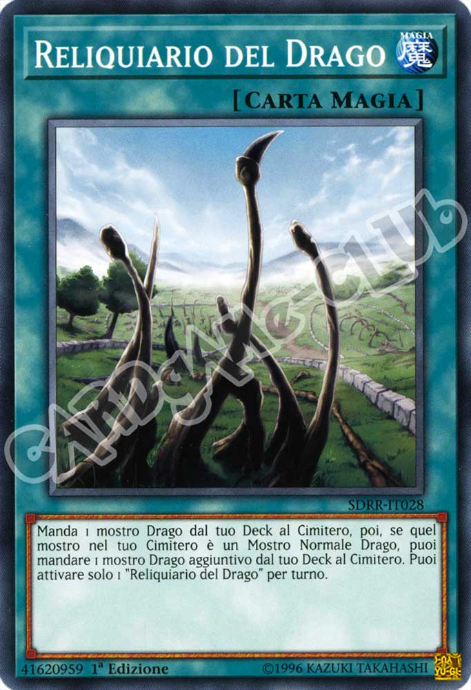 SDRR-IT028 Reliquiario del Drago comune 1a Edizione (IT) -NEAR MINT-