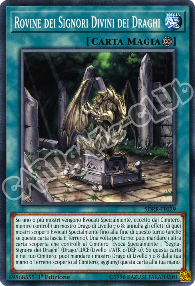 SDRR-IT029 Rovine dei Signori Divini dei Draghi comune 1a Edizione (IT) -NEAR MINT-