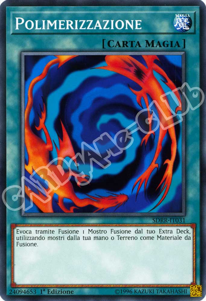 SDRR-IT031 Polimerizzazione comune 1a Edizione (IT) -NEAR MINT-