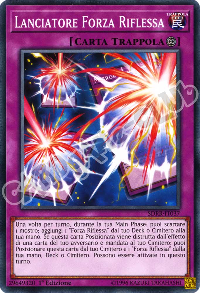 SDRR-IT037 Lanciatore Forza Riflessa comune 1a Edizione (IT) -NEAR MINT-