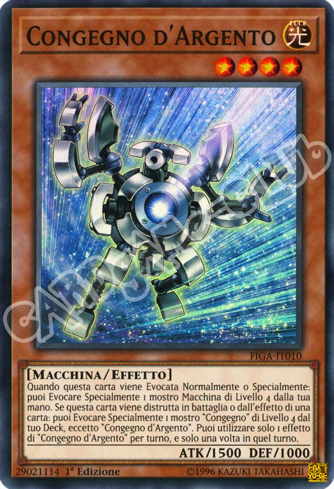 FIGA-IT010 Congegno d'Argento super rara 1a Edizione (IT) -NEAR MINT-