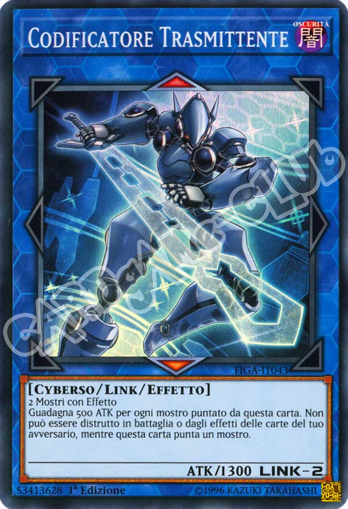 FIGA-IT043 Codificatore Trasmittente super rara 1a Edizione (IT) -NEAR MINT-