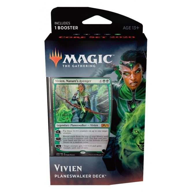 Set Base 2020 Mazzo Planeswalker Vivien,Vendicatrice della Natura (IT)