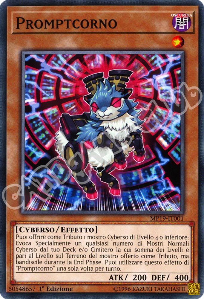 MP19-IT001 Promptcorno comune 1a Edizione (IT) -NEAR MINT-