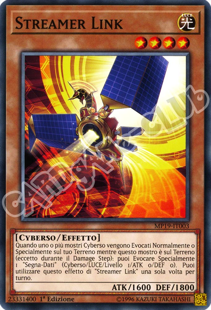 MP19-IT003 Streamer Link comune 1a Edizione (IT) -NEAR MINT-