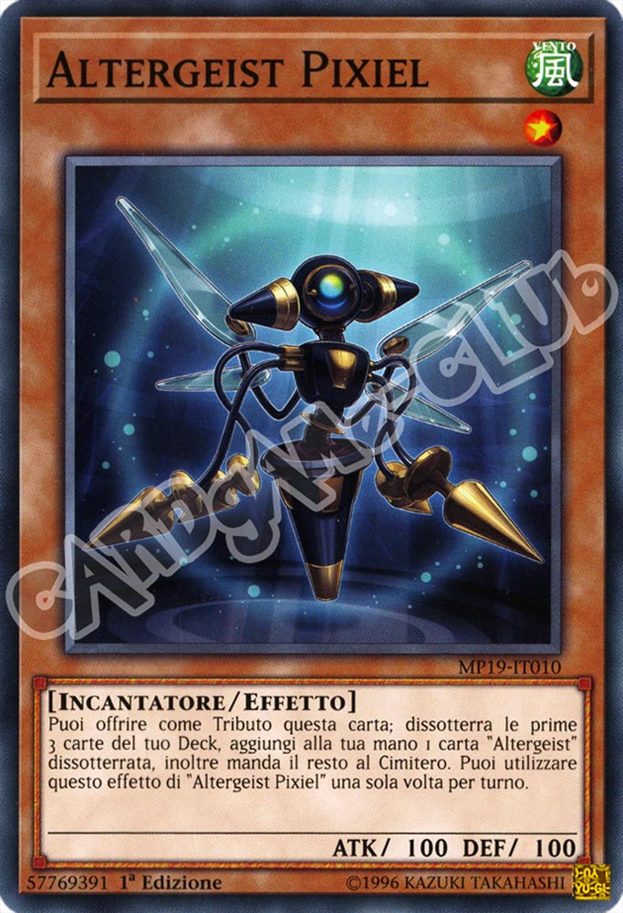 MP19-IT010 Altergeist Pixel comune 1a Edizione (IT) -NEAR MINT-