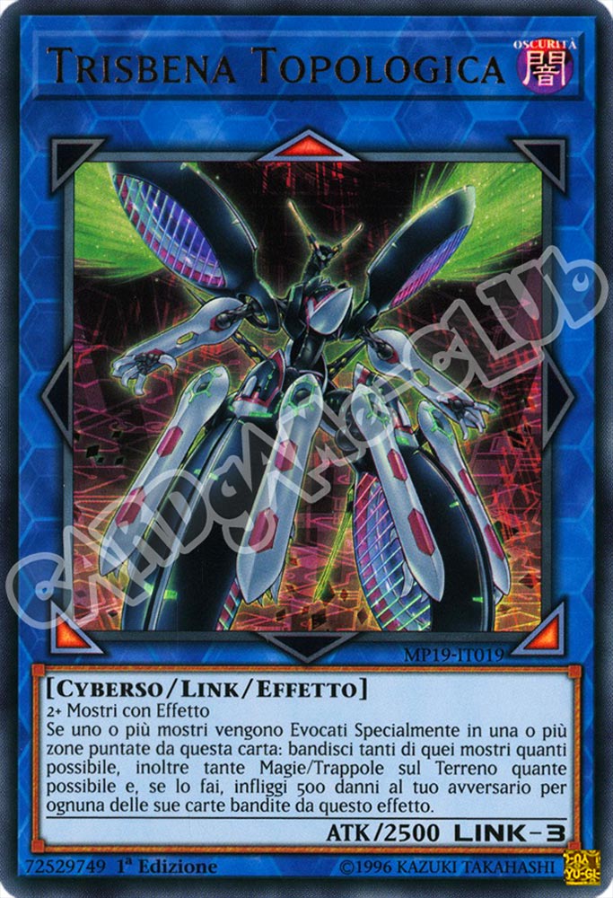 MP19-IT019 Trisbena Topologica ultra rara 1a Edizione (IT) -NEAR MINT-