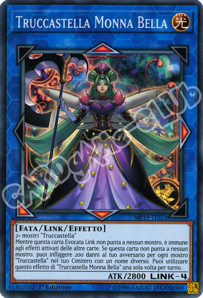 MP19-IT021 Truccastella Monna Bella super rara 1a Edizione (IT) -NEAR MINT-