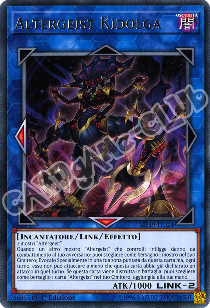 MP19-IT024 Altergeist Kidolga rara 1a Edizione (IT) -NEAR MINT-