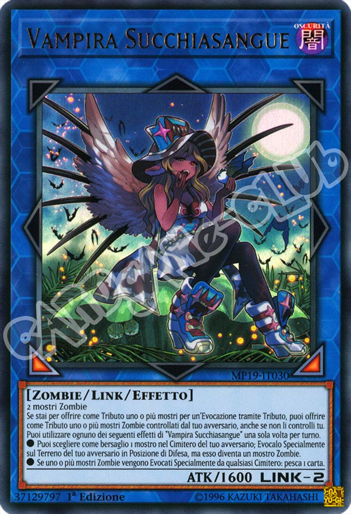 MP19-IT030 Vampira Succhiasangue ultra rara 1a Edizione (IT) -NEAR MINT-