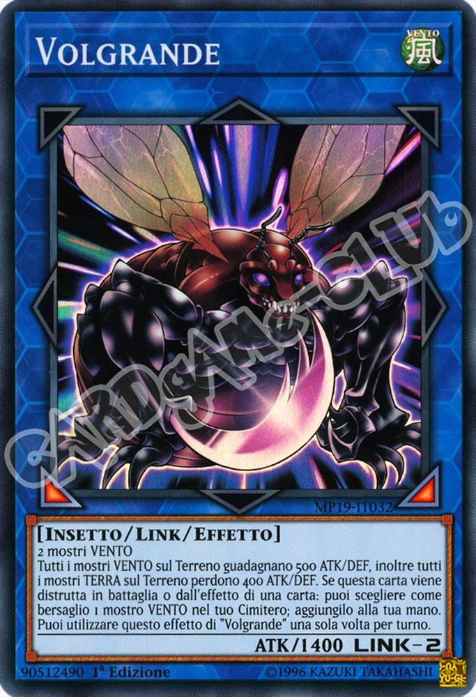 MP19-IT032 Volgrande super rara 1a Edizione (IT) -NEAR MINT-
