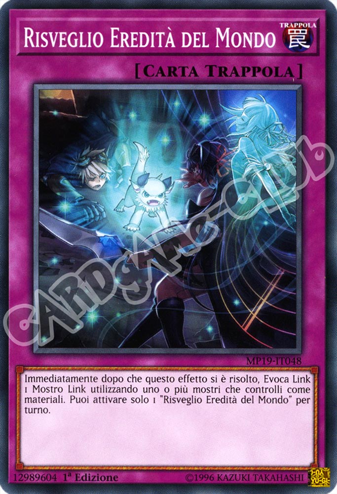 MP19-IT048 Risveglio dell'Eredita' del Mondo comune 1a Edizione (IT) -NEAR MINT-