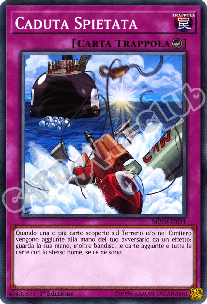 MP19-IT051 Caduta Spietata comune 1a Edizione (IT) -NEAR MINT-