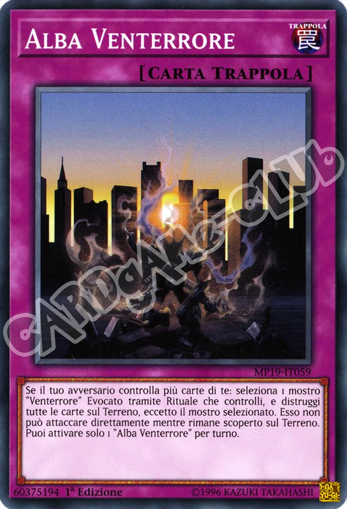 MP19-IT059 Alba Venterrore comune 1a Edizione (IT) -NEAR MINT-