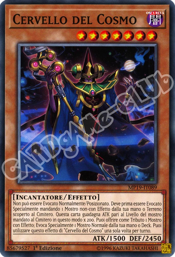 MP19-IT089 Cervello del Cosmo comune 1a Edizione (IT) -NEAR MINT-