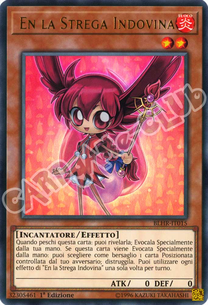 BLHR-IT015 En la Strega Indovina ultra rara 1a Edizione (IT) -NEAR MINT-