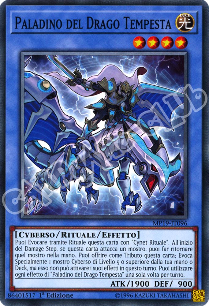 MP19-IT096 Paladino del Drago tempesta comune 1a Edizione (IT) -NEAR MINT-