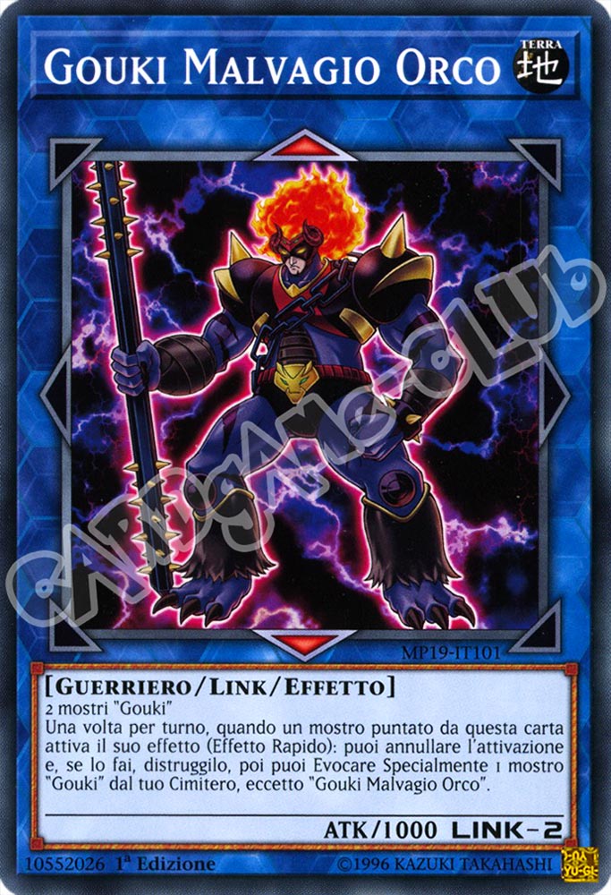 MP19-IT101 Gouki Malvagio Orco comune 1a Edizione (IT) -NEAR MINT-