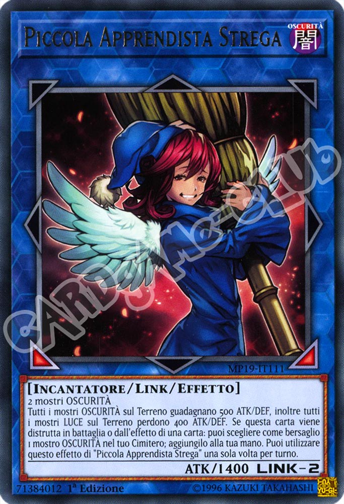 MP19-IT111 Piccola Apprendista Strega rara 1a Edizione (IT) -NEAR MINT-