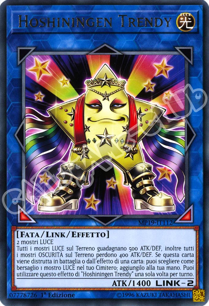 MP19-IT112 Hoshiningen trendy rara 1a Edizione (IT) -NEAR MINT-