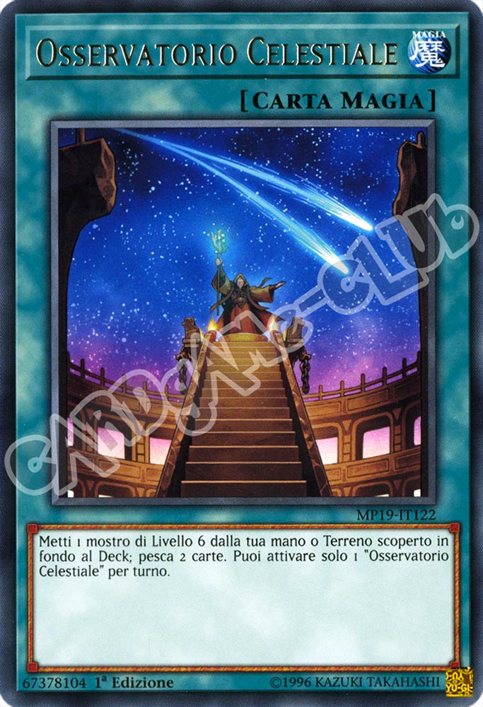 MP19-IT122 Osservatorio Celestiale rara 1a Edizione (IT) -NEAR MINT-