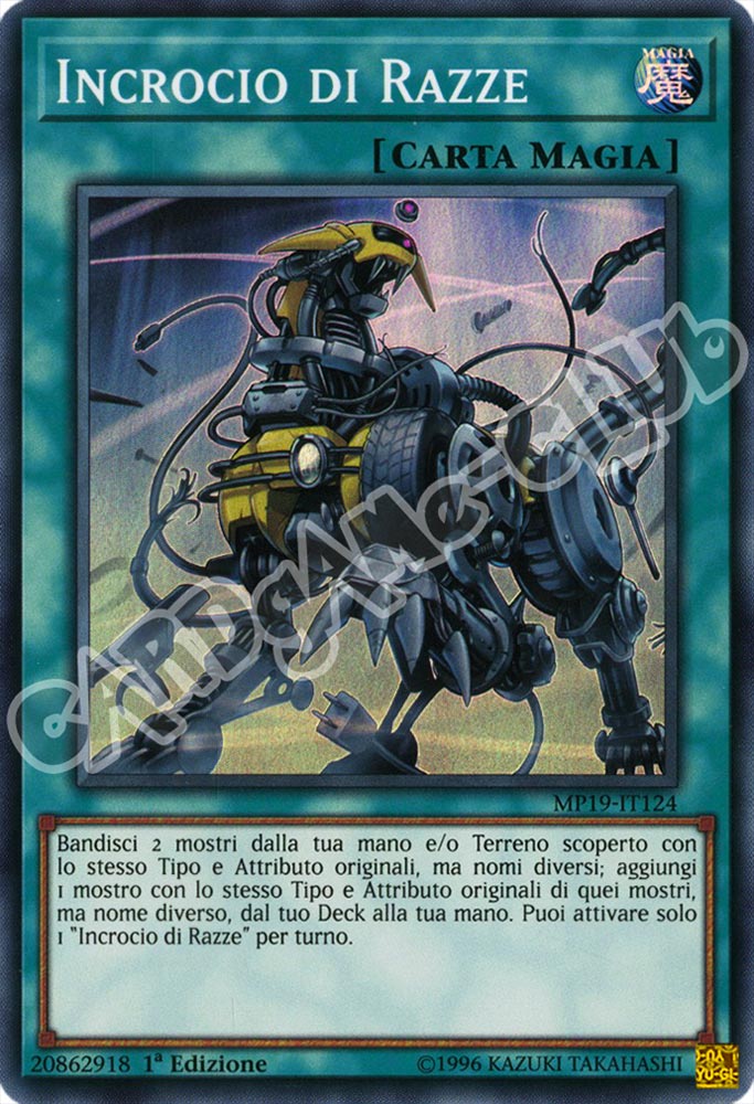 MP19-IT124 Incrocio di Razze super rara 1a Edizione (IT) -NEAR MINT-
