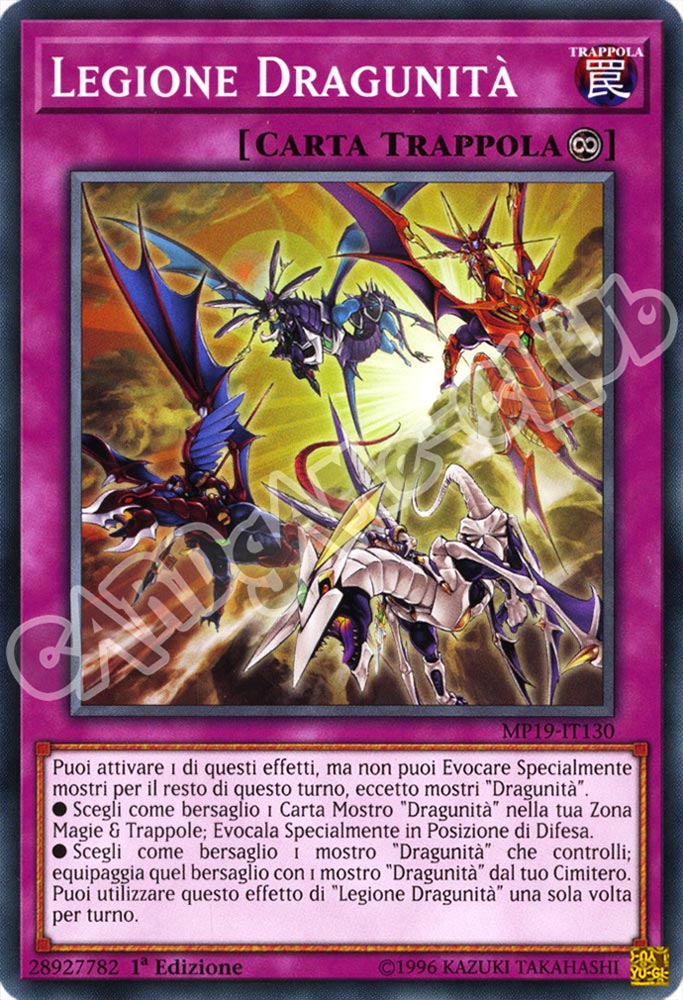 MP19-IT130 Legione Dragunita' comune 1a Edizione (IT) -NEAR MINT-