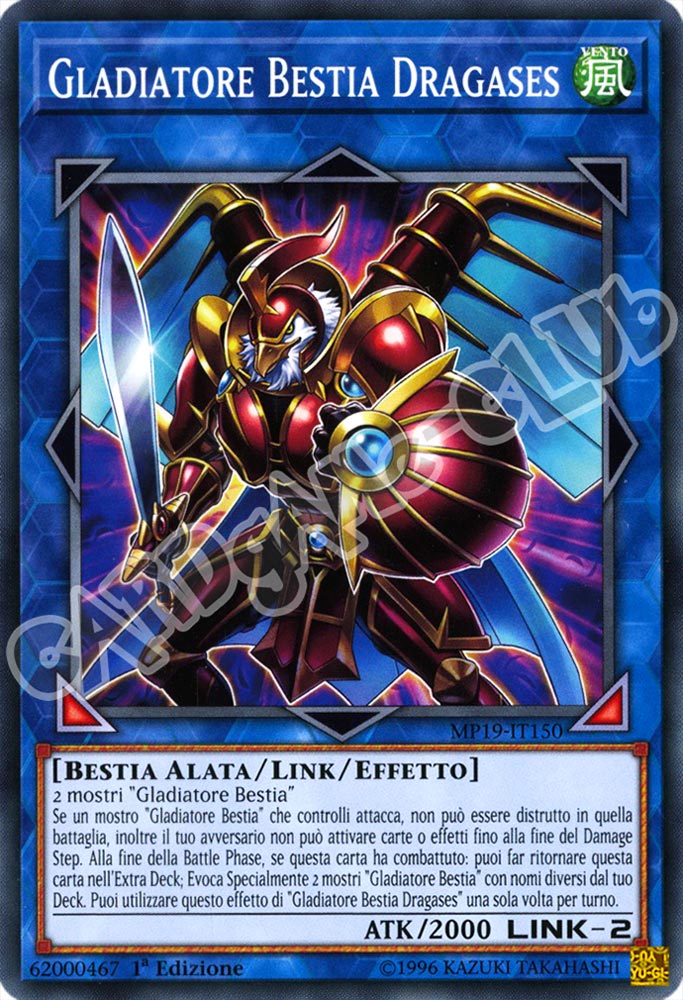 MP19-IT150 Gladiatore Bestia Dragases comune 1a Edizione (IT) -NEAR MINT-