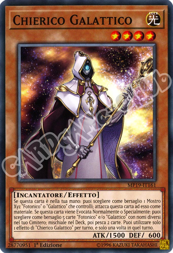 MP19-IT161 Chierico Galattico comune 1a Edizione (IT) -NEAR MINT-