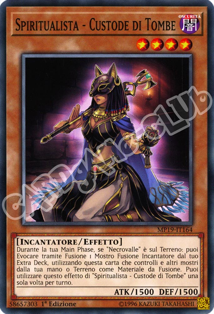 MP19-IT164 Spiritualista - Custode di Tombe comune 1a Edizione (IT) -NEAR MINT-