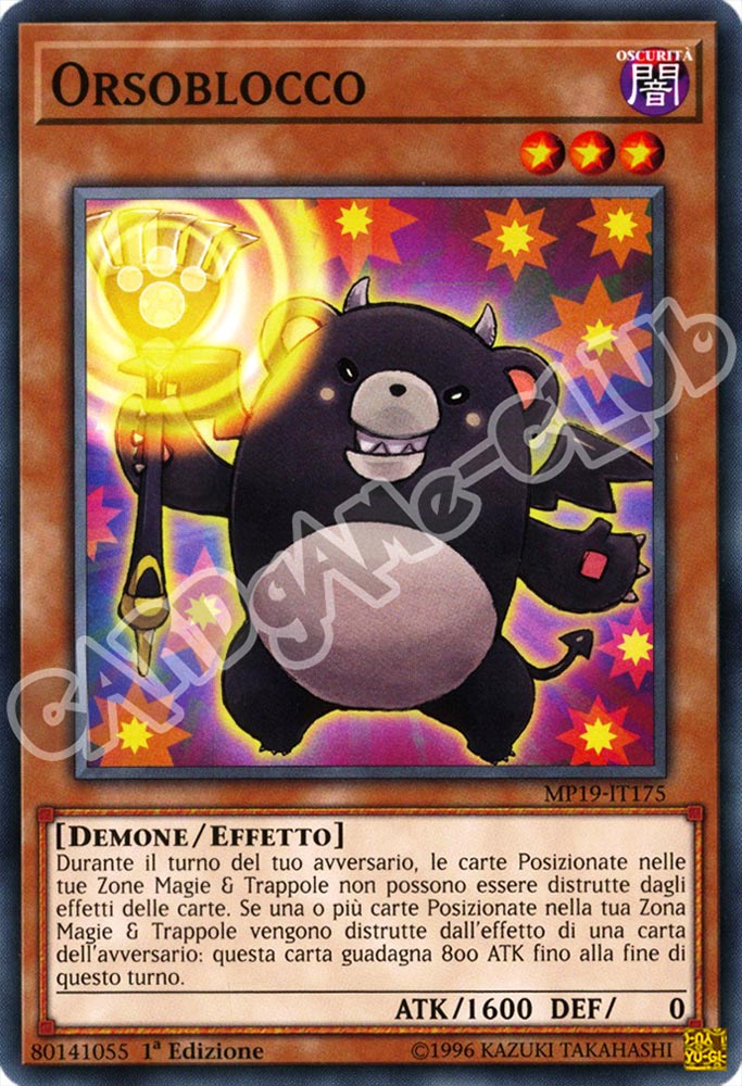 MP19-IT175 Orsoblocco comune 1a Edizione (IT) -NEAR MINT-