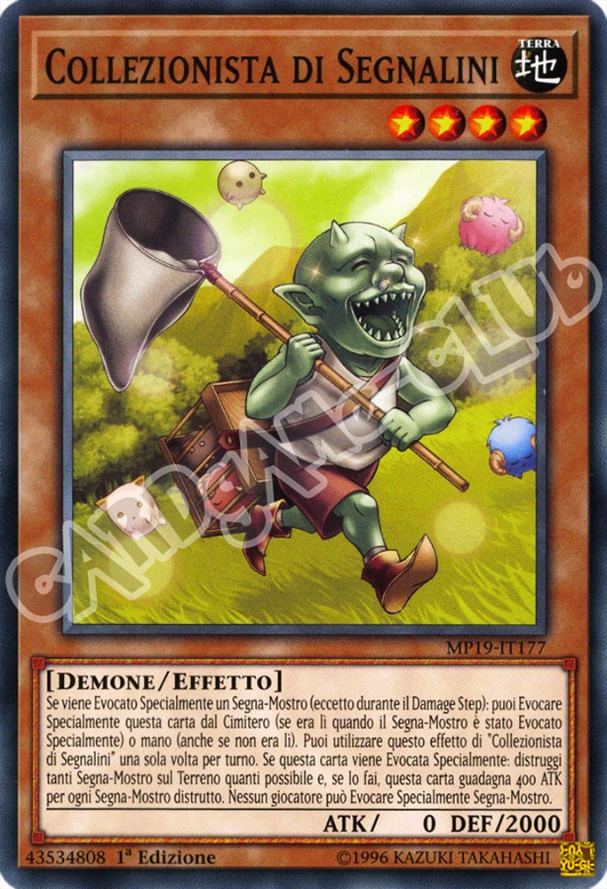 MP19-IT177 Collezionista di Segnalini comune 1a Edizione (IT) -NEAR MINT-