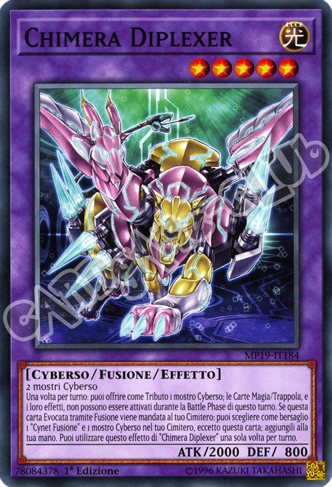 MP19-IT184 Chimera Diplexer comune 1a Edizione (IT) -NEAR MINT-