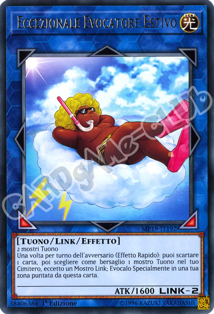 MP19-IT192 Eccezionale Evocatore Estivo rara 1a Edizione (IT) -NEAR MINT-