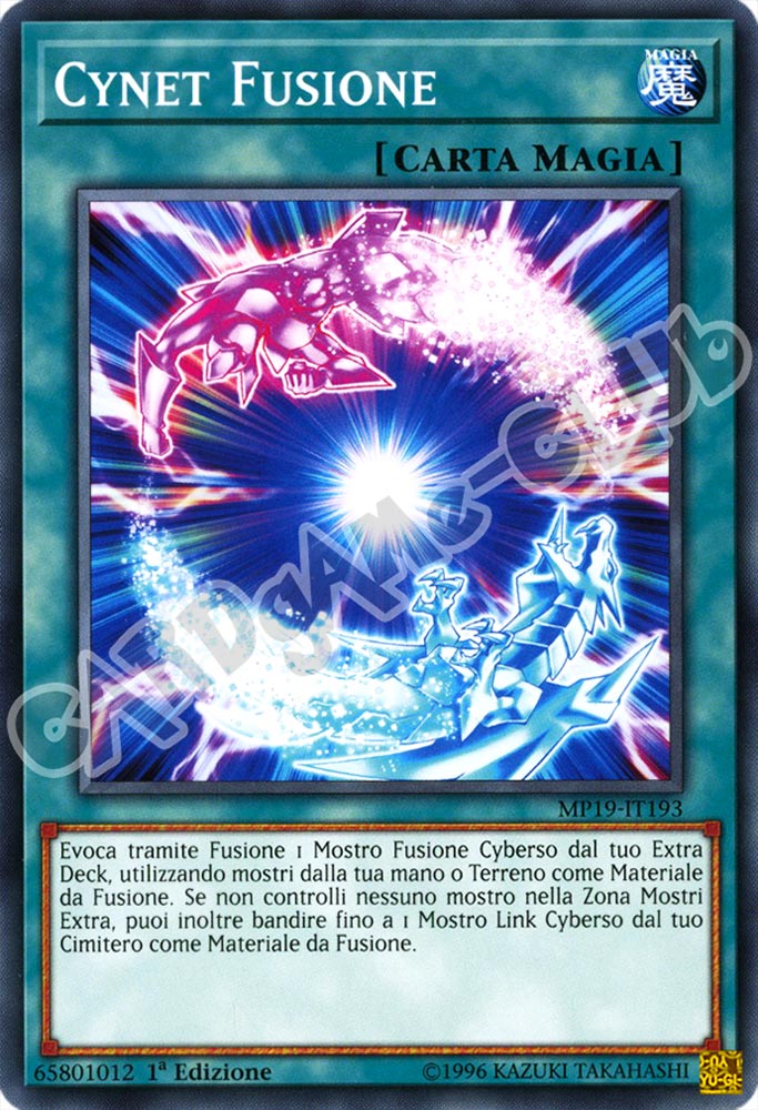 MP19-IT193 Cynet Fusione comune 1a Edizione (IT) -NEAR MINT-
