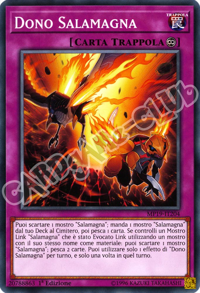 MP19-IT204 Dono Salamagna comune 1a Edizione (IT) -NEAR MINT-