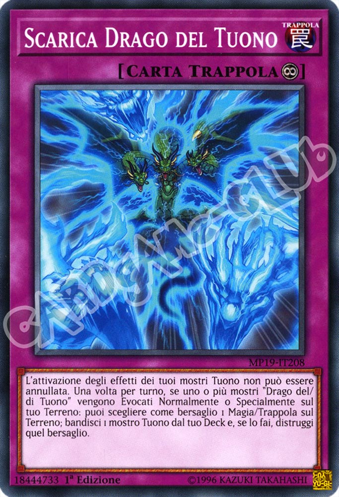 MP19-IT208 Scarica Drago del Tuono comune 1a Edizione (IT) -NEAR MINT-