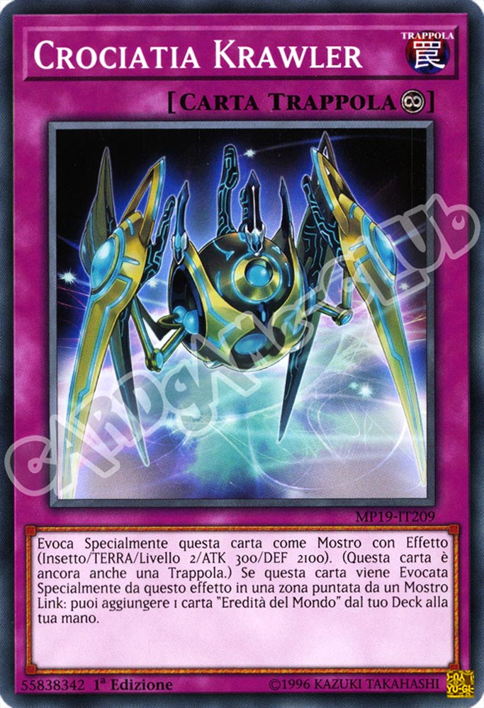 MP19-IT209 Crociatia Krawler comune 1a Edizione (IT) -NEAR MINT-