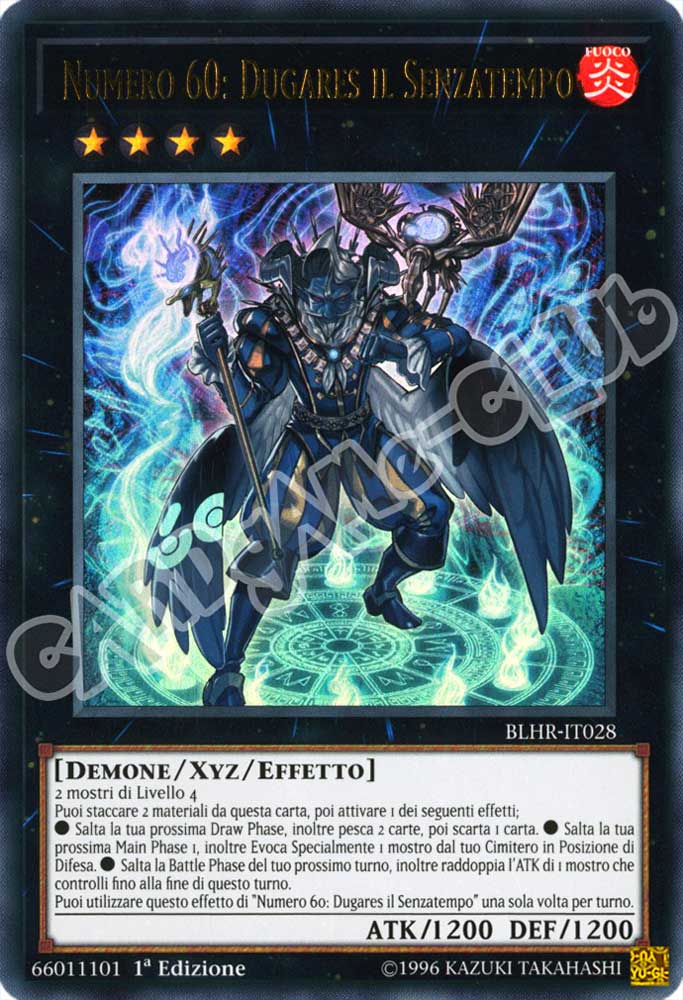 BLHR-IT028 Numero 60: Dugares il Senzatempo ultra rara 1a Edizione (IT) -NEAR MINT-