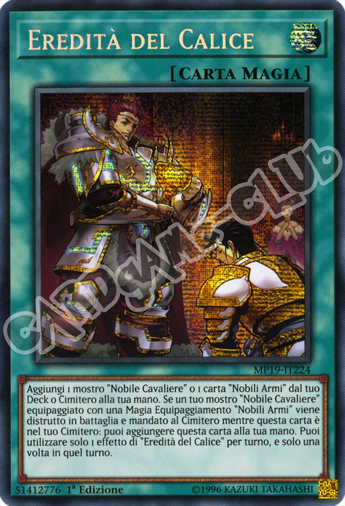 MP19-IT224 Eredita' del Calice rara segreta 1a Edizione (IT) -NEAR MINT-